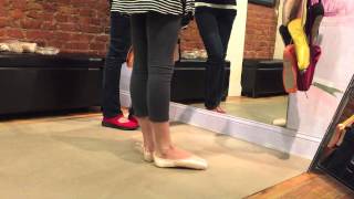 Pointe shoe fitting Grishko Nova [upl. by Pinebrook]