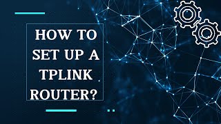 How to set up a TPLINK router TLWR820N [upl. by Fridlund378]