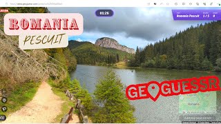 Geoguessr Romania Pescuit harta noua [upl. by Nnylidnarb]