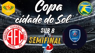 Copa Cidade do Sol 2024 SEMIFINAL  sub8  América X PSG [upl. by Lidia547]