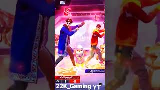 KACHA BADAM😂😂 SONG 🔥FREE FIRE🔥 SHORT VIDEO 22K GAMING YT VIRAL [upl. by Morocco694]