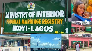 VISIT TO IKOYI REGISTRY PART 2 THE NEW IMPROVED IKOYI REGISTRY [upl. by Nottarts447]