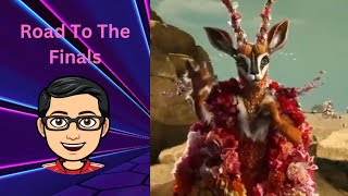 Masked Singer Season 10 Gazelle’s Road To The Finals [upl. by Oirottiv]