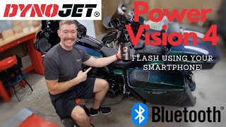 DynoJet Power Vision 4 for Harley Davidson Motorcycles Unboxing Flash amp Review [upl. by Marilin]