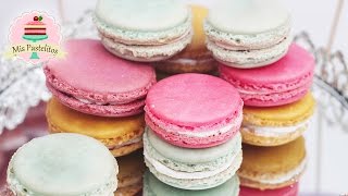 ¡COMO HACER MACARONS  MIS PASTELITOS [upl. by Barboza]