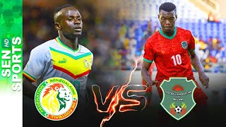 Sénégal🇸🇳 vs Malawi🇲🇼 en direct live commenté stade Abdoulaye Wade [upl. by Ettenawtna]