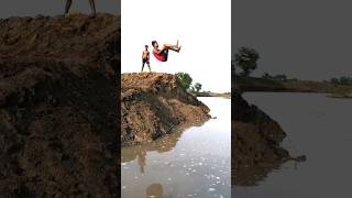 Double Backflip complete 😭😭  backflip reaction stunt publicreaction hardwork struggle shorts [upl. by Ianahs354]