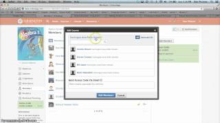 Adding Students to a CourseGroup in Schoology [upl. by Ynatterb]