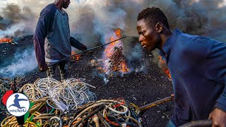 Ghana the African Dumping Ground of the Worlds Toxic Ewaste [upl. by Dyane650]