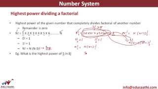 Highest Power Dividing a Factorial [upl. by Sachiko]