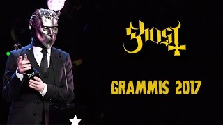 Ghost wins best Metal Performance at Grammis 2017 [upl. by Yraeg]