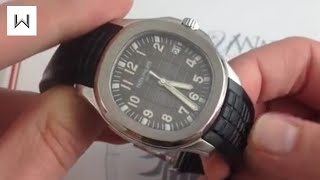 Patek Philippe Aquanaut 5167 Luxury Watch Review [upl. by Gemina489]