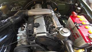 how to Toyota 1hz engine sounds  4000cc engine [upl. by Eeliab]