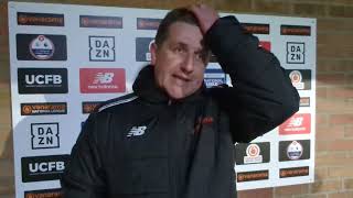 POST MATCH INTERVIEW  James Duncan  Chesham United 2 Worthing 0  9th November 2024 [upl. by Ahsratan]