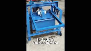 Tonten DF345 small direct mobile brick machine machine automobile copperblockmachine [upl. by Nagn]