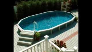 Above ground swimming pool deck design ideas [upl. by Ottillia]