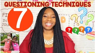 Questioning Techniques for Elementary Learners K5 Effective Questioning Skills [upl. by Eillat]