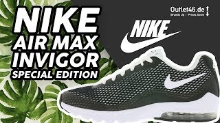 Nike Air Max Invigor SE Schwarz DEUTSCH Review l On Feet l Haul l Overview l Outlet46de [upl. by Akinot]