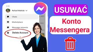 Jak USUNĄĆ konto Messengera 2024  Usuń konto Messengera [upl. by Lynnett]