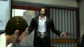 Yakuza 4 The Yoshiharu Ueno Hit Ramen Shop Shootout [upl. by Quintana]