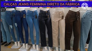 🔴 ESPECIAL CALÇAS JEANS FEMININA DIRETO DA FÁBRICA MODA CENTER SANTA CRUZ CAPIBARIBE PERNAMBUCO [upl. by Selrac]