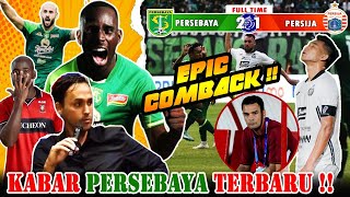 🔥EPIC COMEBACK❗LIBAS PERSIJAPERSEBAYA DIGDAYA DI PUCUK KLASEMENFLAVIO BUNGKAM KRITIK amp RESPON PAUL [upl. by Eilsek]