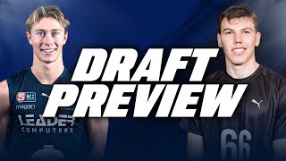 Who Will Carlton Select At Pick 3  2024 AFL Draft Preview [upl. by Nebur]