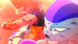 Dragon Ball Z Kakarot  Goku VS Frieza  Kaioken 20x Kamehameha and Genkidama [upl. by Junette]