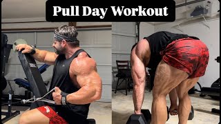 Pull Day Workout 10 Days Out [upl. by Oibesue]