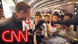 CNN reporter to N Korean child Do you want to shoot me [upl. by Ecertak]