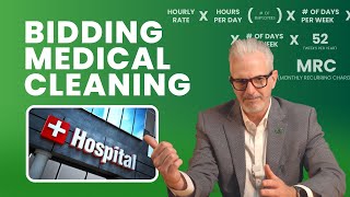 How to Bid Medical Cleaning Formula  Example [upl. by Adnilreb]