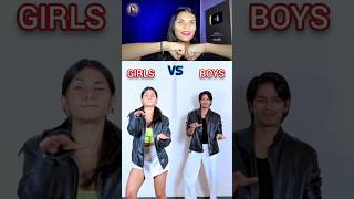 GIRLS VS BOYS DANCE 16 song dance short [upl. by Naras]