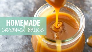 Homemade Caramel Sauce [upl. by Lishe]