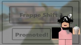 GETTING PROMOTED  Frappé Shift 3  Senior Barista POV [upl. by Aiduan]