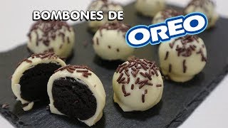 Trufas o Bombones de Oreo  Con solo 3 ingredientes [upl. by Gavriella]