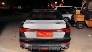 C8 2023 FACELIFT REAR SPOILER for AUDI A6 C8 2018  2023 [upl. by Archy]