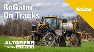 RoGator On Tracks 2021  Altorfer Ag Products [upl. by Nodnarg]