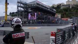 View of Monaco Grand Prix  Grandstand T [upl. by Magna]