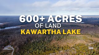 Amazing Deal 600 Acres of Land  0 Bexley Road Kawartha Lakes  TimSold Real Estate Team [upl. by Hildegard]