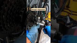 Derailleur hanger alignment [upl. by Corie]