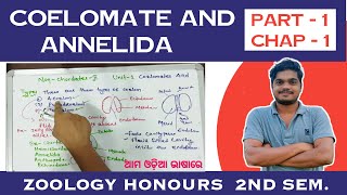 Coelomate And Annelida in Odia  Part 1  Unit 1  3 ZOOLOGY HON Second Sem [upl. by Placido422]