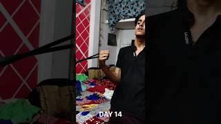 DAY 14👈  75 hard challenge  shorts shortvideo viralvideo 75hardchallenge 75hard [upl. by Yadseut]