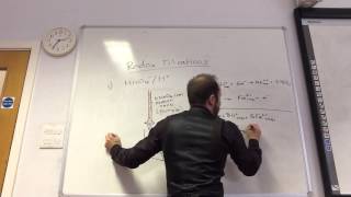 Redox titrations  potassium manganate from wwwChemistryTuitionNet [upl. by Gewirtz]