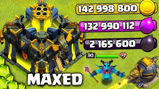 I Maxed Town Hall 17 on Day 1 [upl. by Kamila]