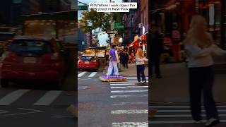 When I walk down the street in New York adamrose walk fail adamrose react funnyvideos [upl. by Mccully647]