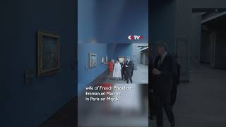 Peng Liyuan French First Lady Visit Orsay Museum [upl. by Reehsab]