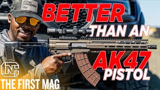 Better Than An AK47 Pistol  CMMG Dissent MK47 125inch Pistol [upl. by Enyalahs39]