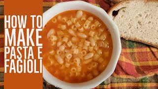 How to make Pasta Fagioli  Cara Di Falco  Caras Cucina [upl. by Acirrej427]