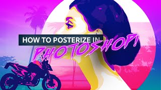 Posterize Photos in Photoshop [upl. by Kaazi]