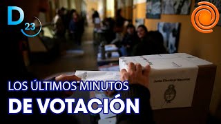 Paso 2023 los últimos minutos de la votación en las escuelas de Córdoba [upl. by Mclaughlin]